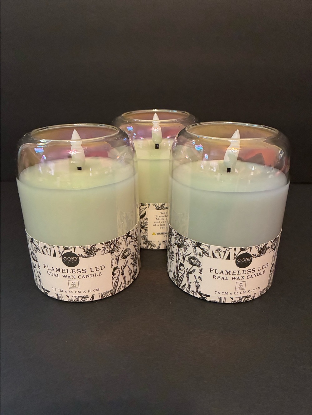 Flameless LED Real Wax Candle bundle